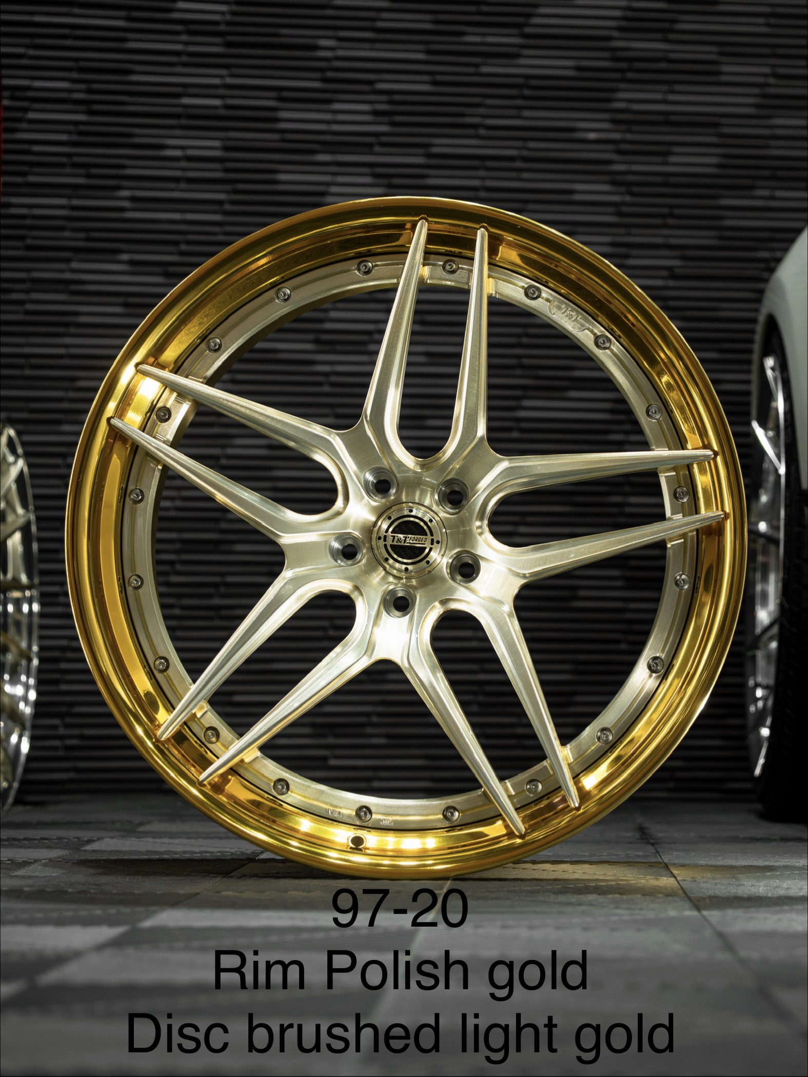 T&T FORGED 20インチ アルミホイール PCD120 9J 10J
